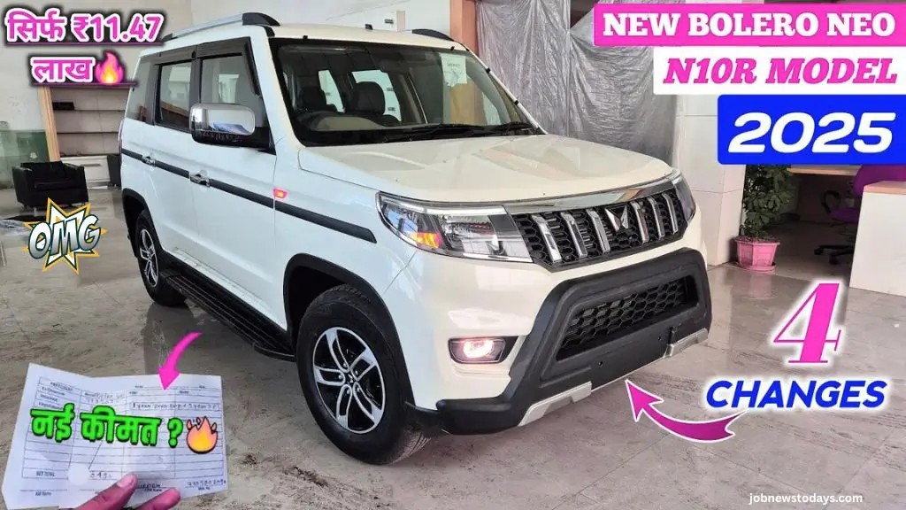 mahindra new bolero 2025 colors interior upgrades